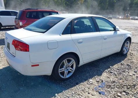 2007 Audi A4 2.0T из США, поврежденный, VIN WAUAF78EX7A203314